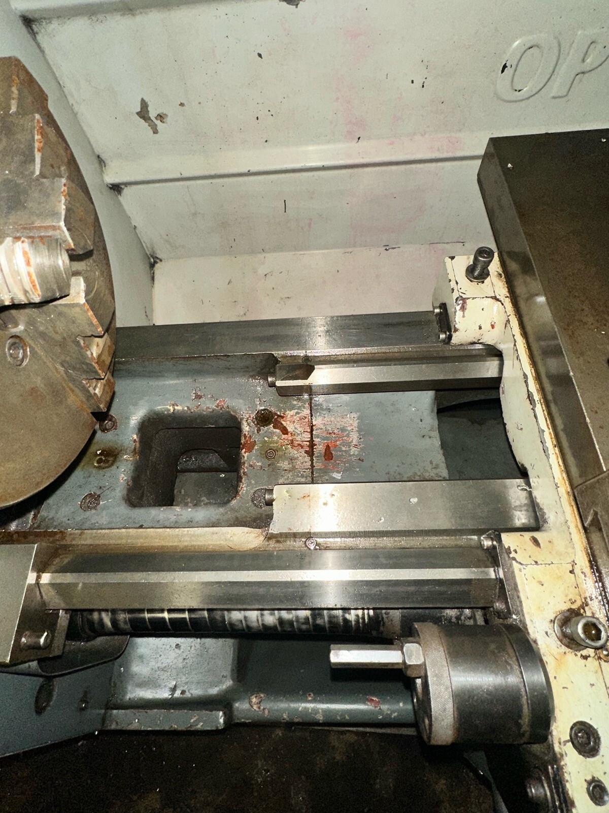 Drehmaschine Optimum D420x1000 Leit-Zugspindel 420mm 1000mm 4,5kW 52mm Durchlass – Bild 6