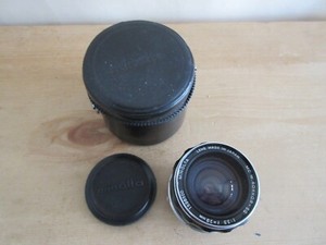 Minolta MC W Rokkor SC 28mm 1:3.5 Lens - Pentax K mount