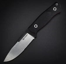 WithArmour Mercenary Fixed Knife 5.25" 12C27 Sandvik Steel Blade Micarta Handle