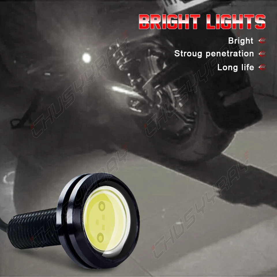 Kit de 4 luces LED blancas universales para Dodge RAM 1500 2500 3500 1994-2001 Foto 3 de 4