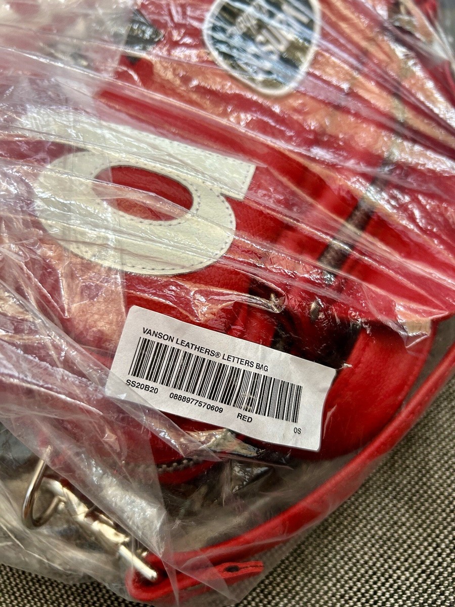 Supreme × Vanson Leathers Letters Bag Supreme Vanson Leathers Letters Bag (SS20) - $328