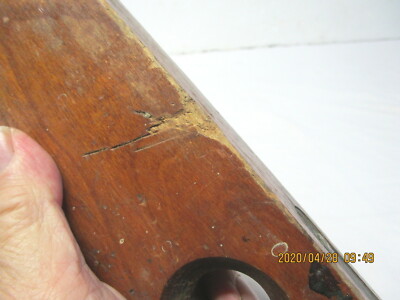 Vintage Stanley 28 inch wood level Pat 6-2-91 & 6-23-96 | eBay