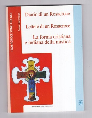 Tagebuchbuch Briefe eines Rosenkreuzes christliche Form indisch mystisch SC26 #