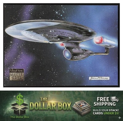 1994 SkyBox Star Trek Master Series #76 U.S.S. Enterprise NCC-1701-C
