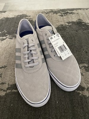 adidas Adi-Ease Premiere Men s Suede Lace-Up Sneakers Gray/Blue/White 11.5