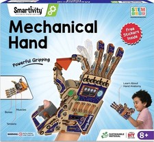 Smartivity STEM DIY Robotic Mechanical Hand Toy for Kids 8-11 Years -New