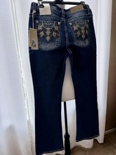 Miss Me JEANS Women s Mid Rise Boot 29x32 Slim Fit NWT 119