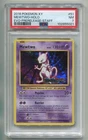 2016 POKEMON TCG XY EVOLUTIONS MEWTWO 51/108 STAFF PRE-RELEASE PROMO HOLO PSA 7