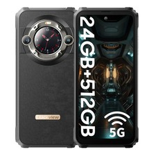 Blackview BL9000 5G Rugged Smartphone 24GB+512GB 6,78” 2.4K Android 13 Telefono