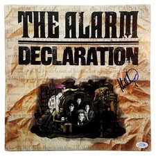 The Alarm Mike Peters Signed Album Record LP ACOA