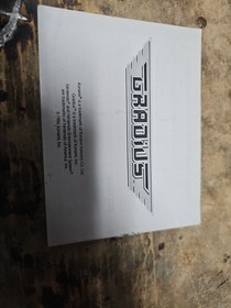 Gradius NES originale Nintendo solo manuale autentico