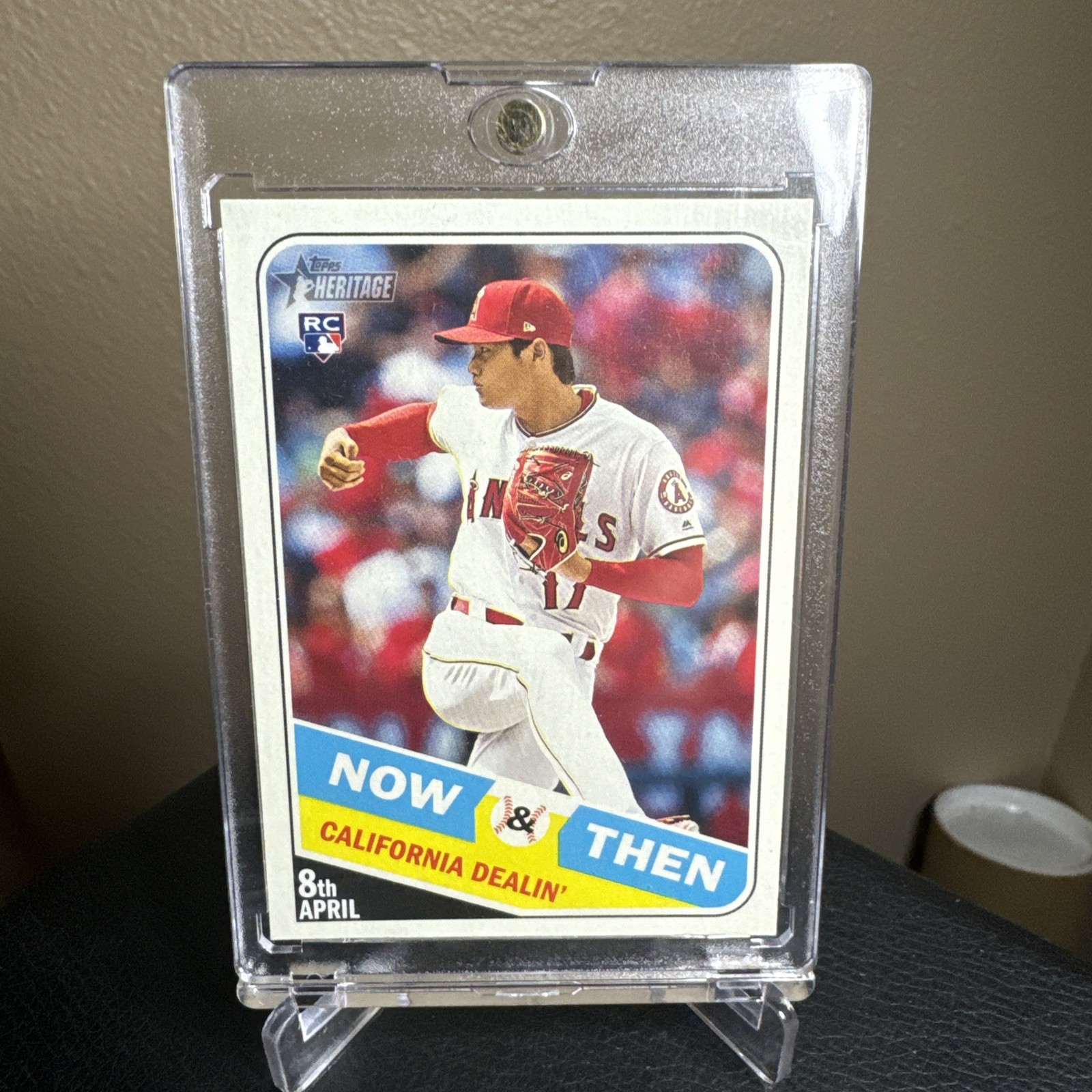 2018 Topps Heritage High Number - Now & Then Shohei Ohtani #NT-11 (RC)
