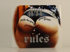 CHICKS ON SPEED ART RULES (H1) 3 Track CD Single including Picture Sleeve UNIVER
