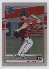2020 Panini Donruss Optic Rated Rookies Holo Prizm Zac Gallen #54 Rookie RC 00jv