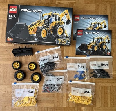 LEGO TECHNIC Baggerlader 8069 Incl Originalverpackung + Anleitung 100% Komplett