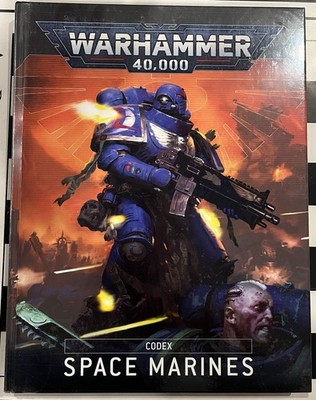 Games Workshop Warhammer 40K Codex: Space Marines Rule Book (Hardback)