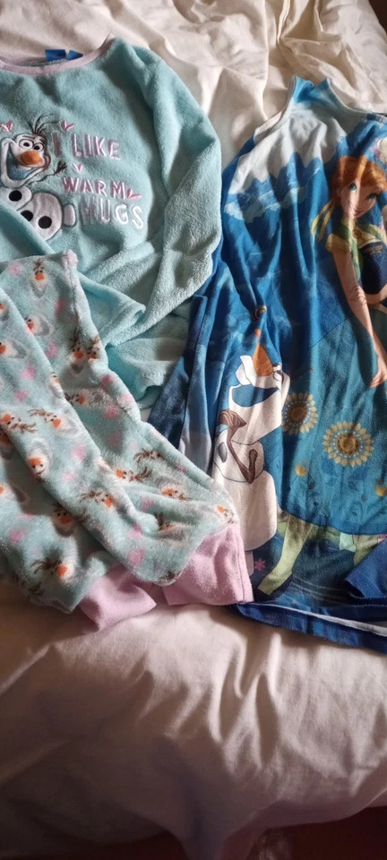 Disney Frozen PJ's And Nightie Age 12-13 - Image 2 of 4