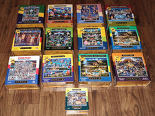 LOT OF 12 Dowdle 1000 500 300 Piece Puzzles Yellowstone Noah's Arc Costco Puzzle