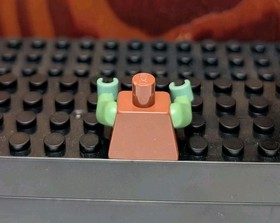 LEGO Fantasy Era Troll Warrior Minifigure Torso x1 (NO Cracks) *Euc! - 7097 7048