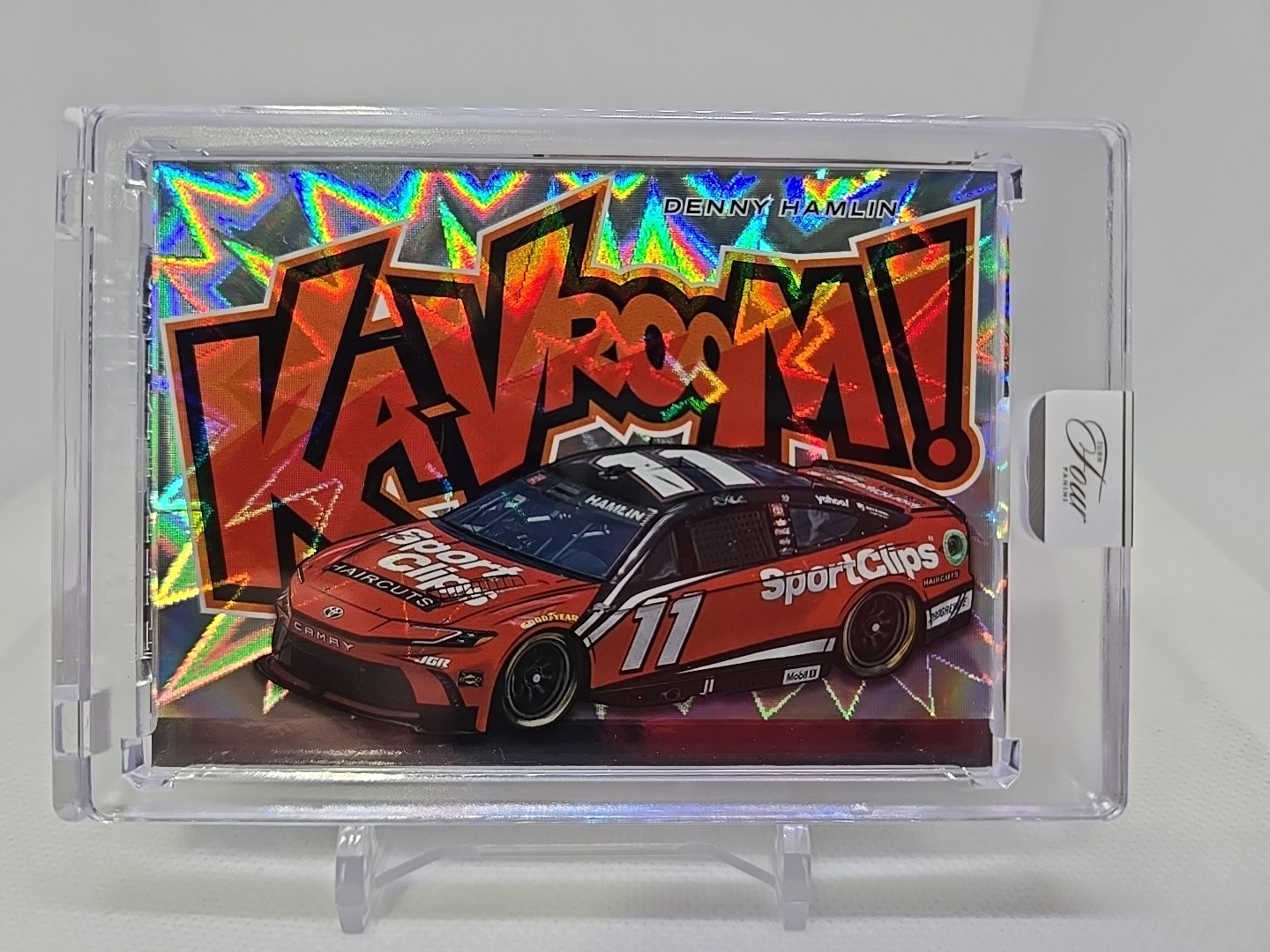 2025 Panini Turn Four Denny Hamlin Encased Ka-vroom Case Hit! Free Shipping!