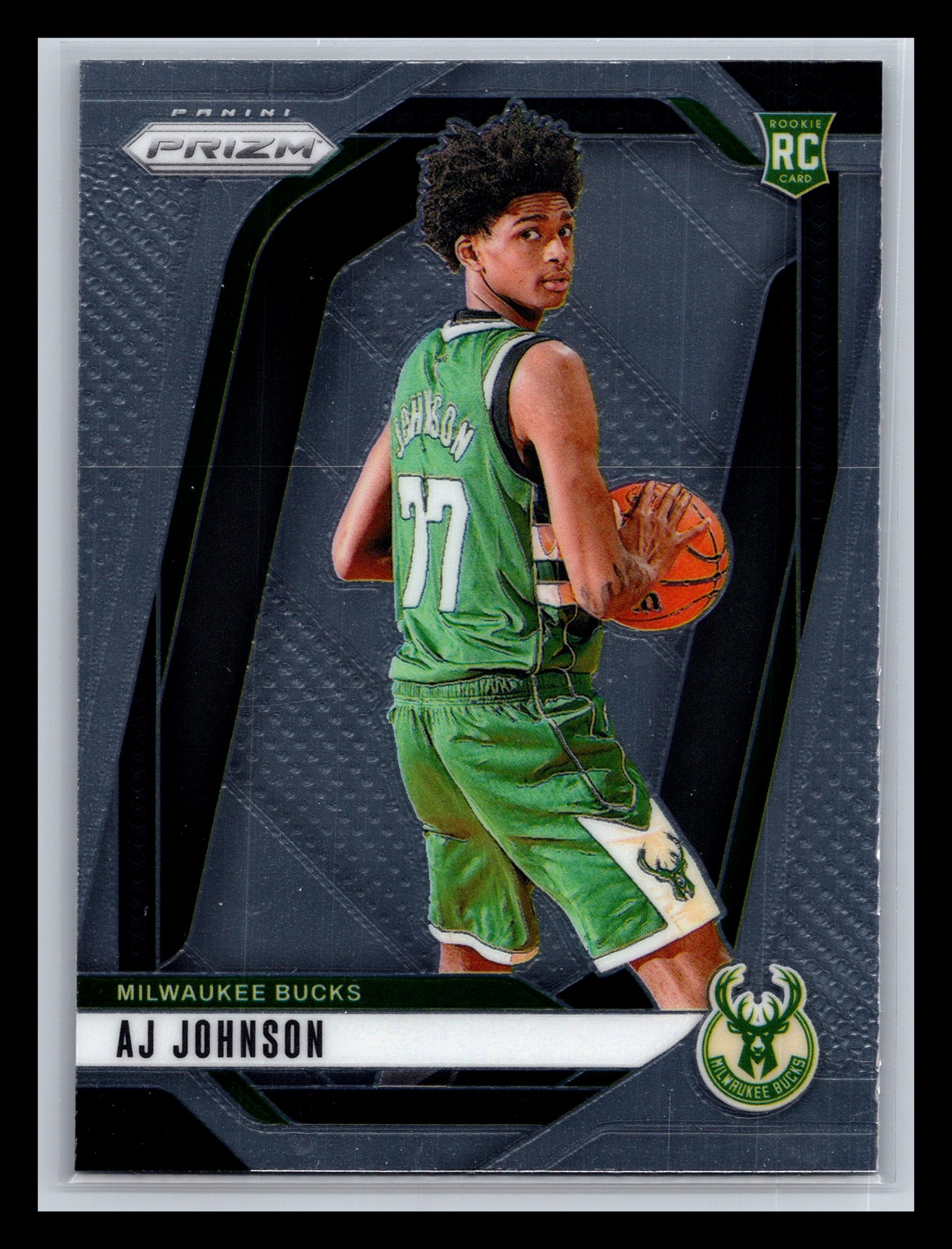AJ Johnson Rookie Milwaukee Bucks 2024-25 Panini Prizm #251