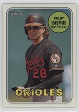 2018 Topps Heritage High Number Magenta Back /10 Colby Rasmus #675 0oc8