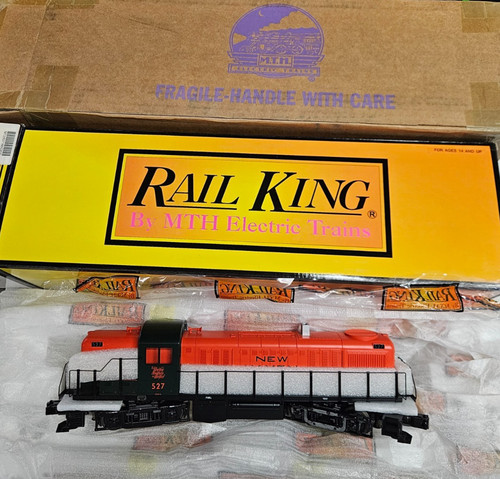 MTH O GAUGE RAILKING NEW HAVEN RS-3 MOTOR DIÉSEL SIN MOTOR 30-2897-1 #527 | Zustand: Used