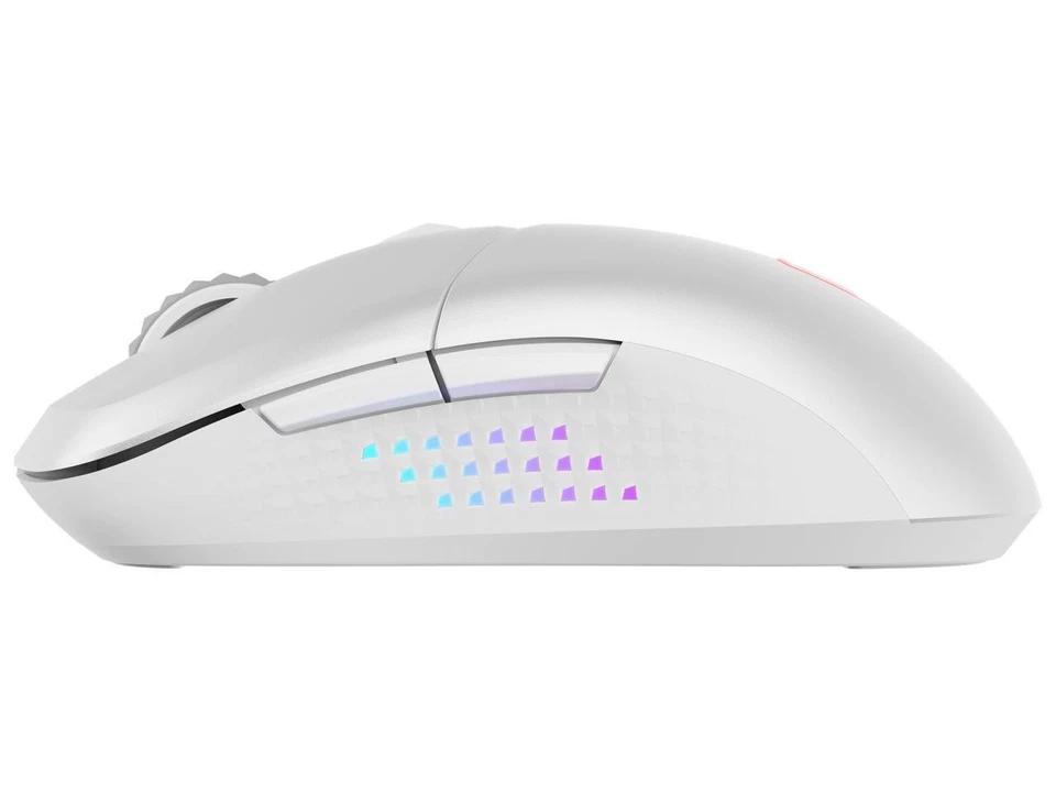 MSI VERSA 300 ELITE White Wireless Gaming Mouse - Bluetooth, 2.4GHz, 26K DPI - Image 4 of 4