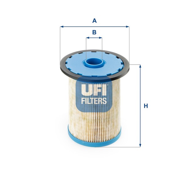 Kraftstofffilter UFI 26.693.00 Filtereinsatz FüR Opel Renault Movano X70 Nissan-image