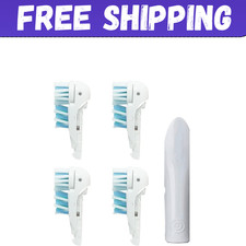 Sensitive Replacement Toothbrush Heads Compatible with Oral-B Cross Action Power