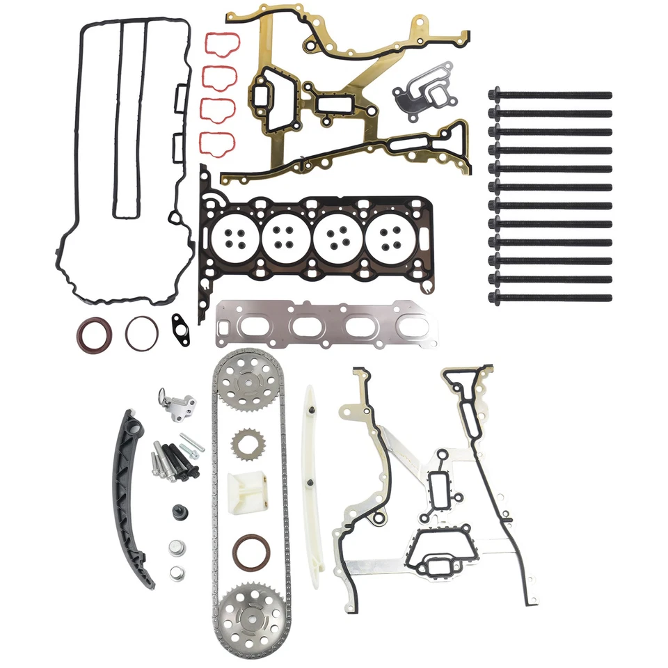 Zylinderkopfdichtungsatz + Steuerkettensatz für Opel Astra Corsa Meriva Z14XEP - Bild 3 von 4