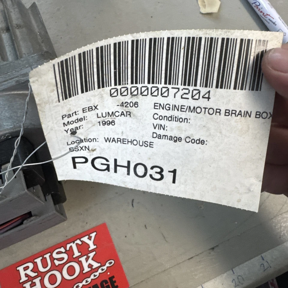 Chevrolet Lumina 1996 motor módulo de computadora ecu ecm 16211539 bsxn fabricante de equipos originales Foto 3 de 4