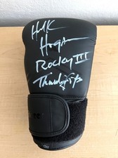 RARE Hulk Hogan Autographed Rocky III Boxing Glove