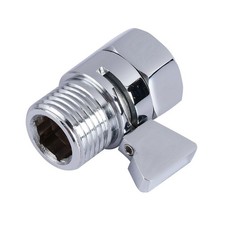 Practical Silver Shut Off Valve for Shower Head Save Water Save Energy