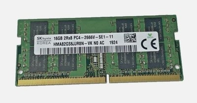 SK hynix SODIMM 16GB­ DDR4 2666V CL17 Arbeitsspeicher (HMA82GS6JJR8N-VK)