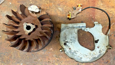 Tecumseh Flywheel ~ 18 Watt Alternator Coil ~ Blower Baffle Plate ~ 611093
