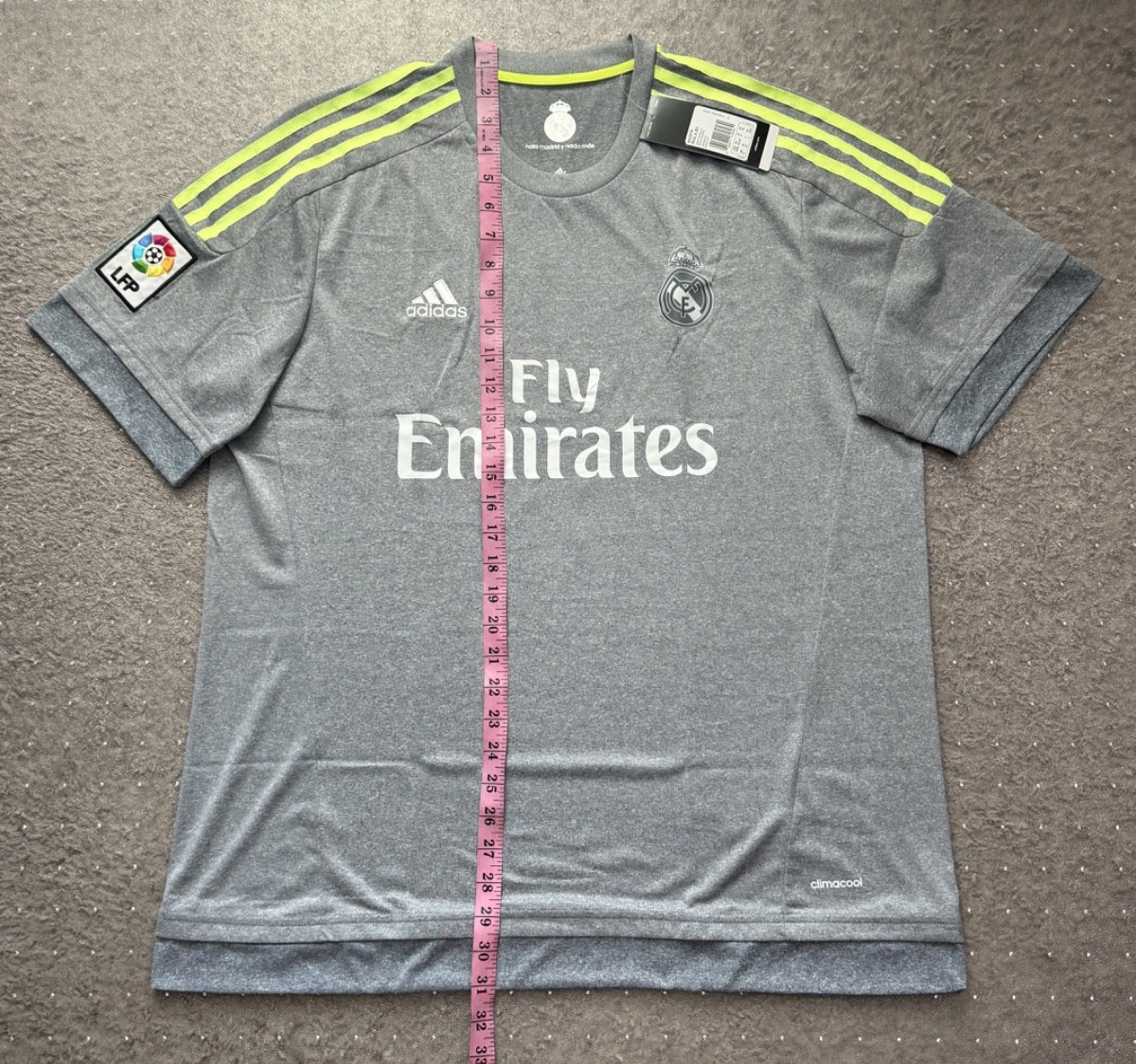 Real Madrid Jersey 2015 2016 Away S Shirt Mens Football adidas