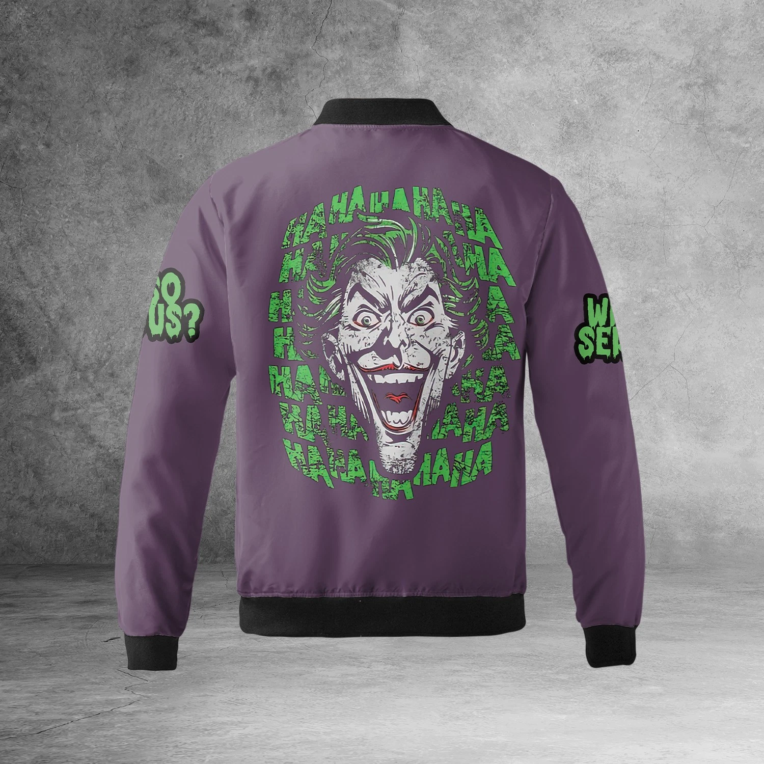 Horror Joker Clown Hahaha Why So Serious Happy Halloween Jacket