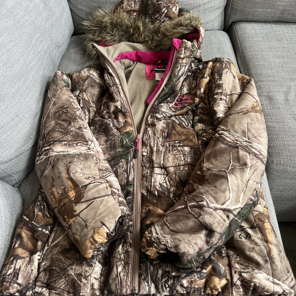 Realtree Hunting Coats & Jackets with Detachable Hood for sale | eBay