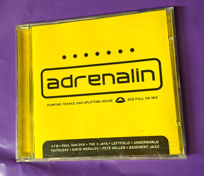 RARE V/A 2-CD SET (2 DISCS)  ADRENALIN Pumping Trance & Uplifting House ATB ~DYK