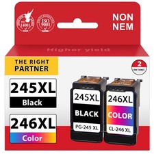 245XL 246XL ink cartridge combo for Canon PIXMA TR4520 TS202 TS3300 MG2420