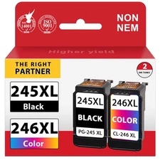 245XL 246XL  ink cartridge combo for Canon PIXMA TR4520 TS202 TS3300 MG2420