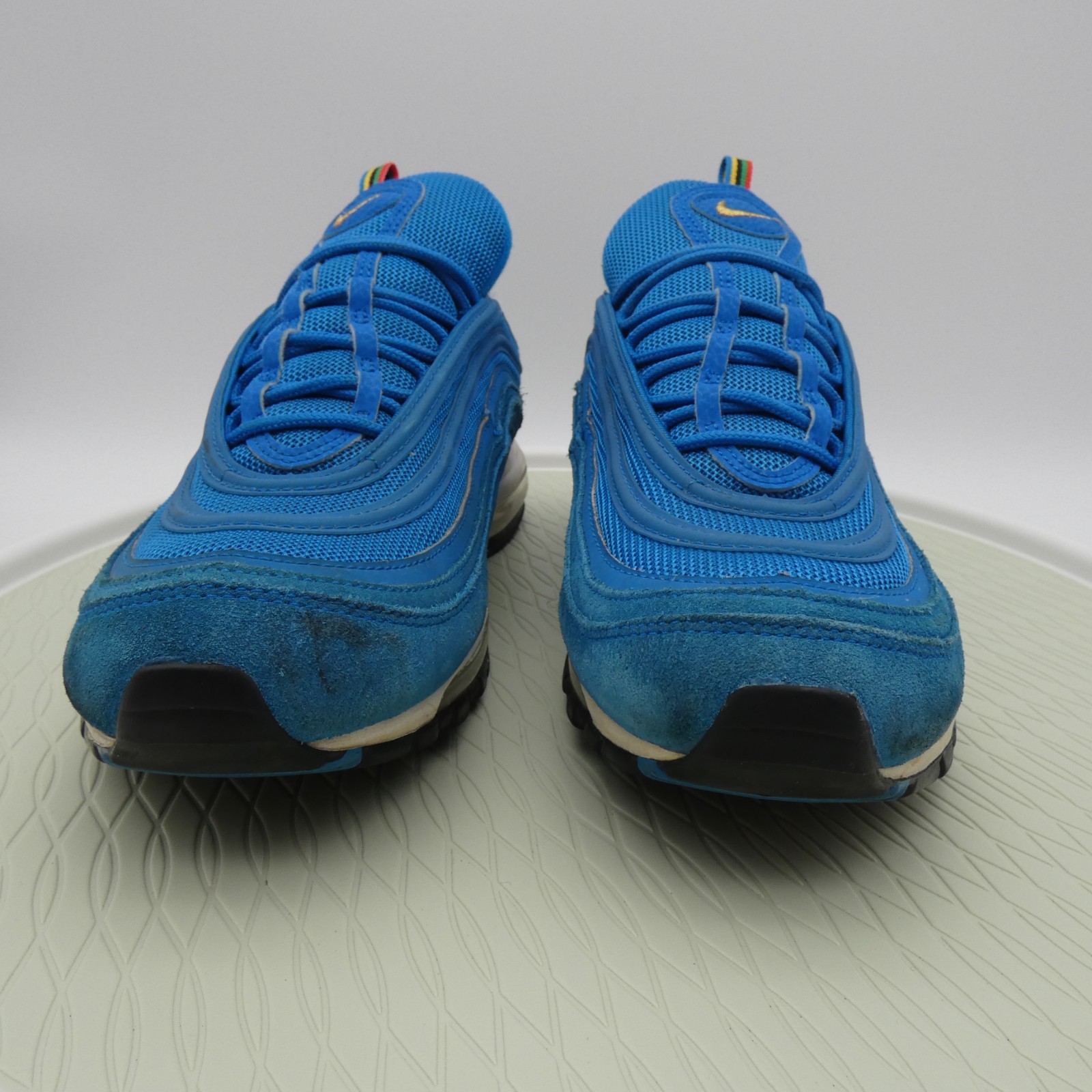Nike Air Max 97 QS CI3708-400 Mens US 11 Running Shoes Blue Athletic Sneakers thumbnail 3