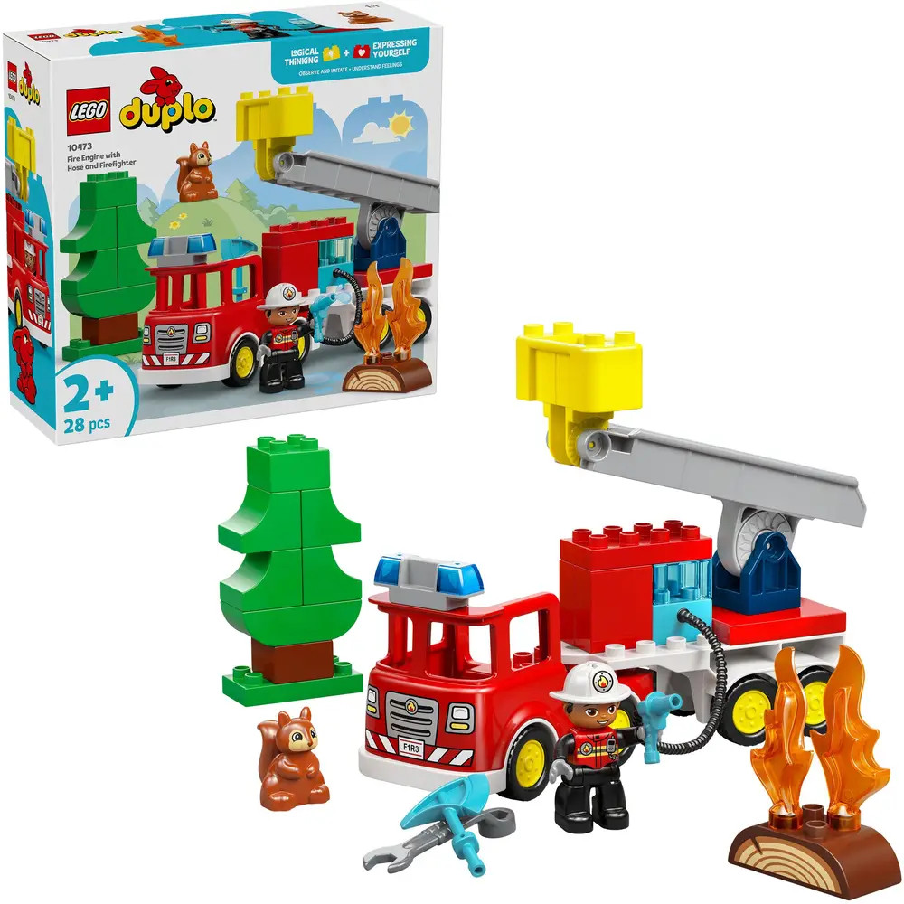Lego Multicolore Duplo Feuerwehrwagen Baukasten - Bild 12
