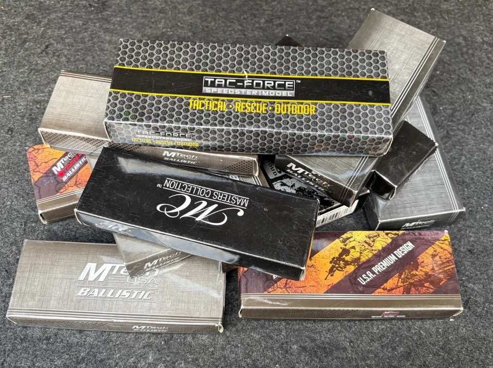 M-TECH USA Set of 12 Ballistics Tactical Brand New Knifes (Mix) - Image 2 of 3