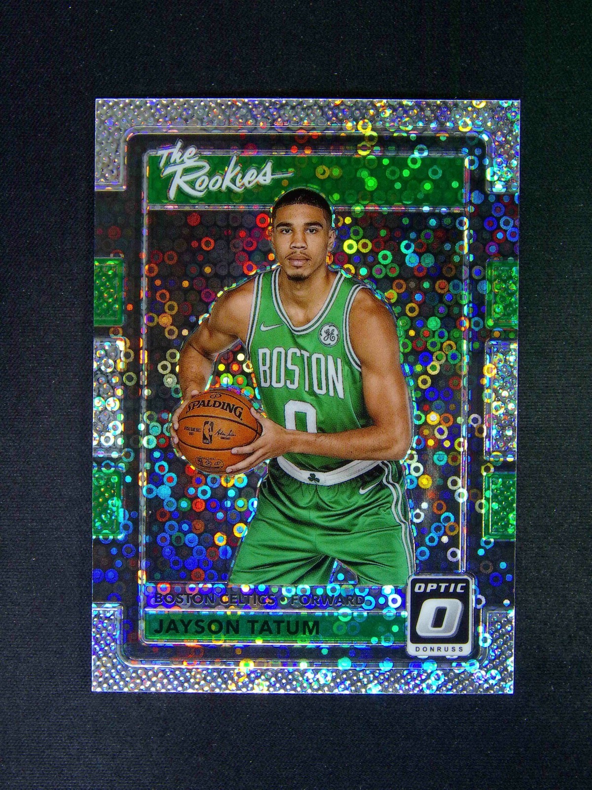 2017-18 Panini Donruss Optic Jayson Tatum #3 RC The Rookies Fast Break
