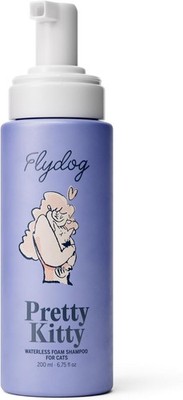 Pretty Kitty Waterless Cat Dry Shampoo   No Rinse, Lick-Safe, Moisturizing Foam