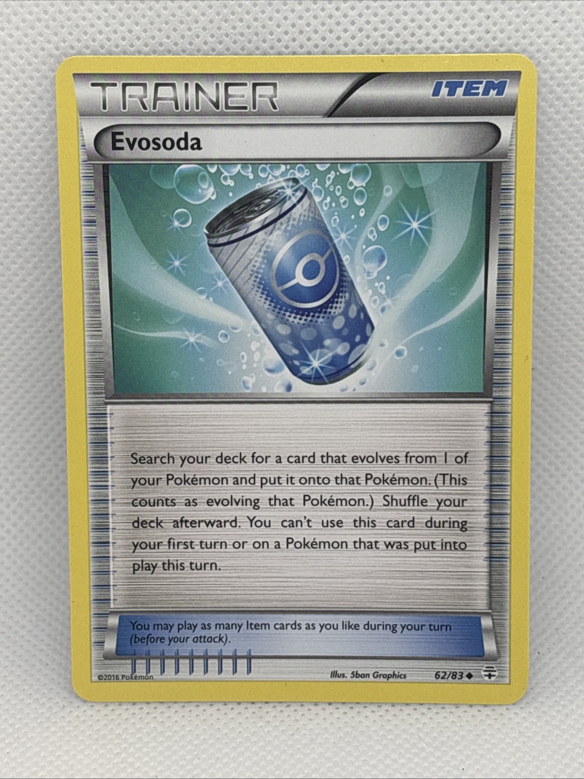 EVOSODA - 62/83 - XY GENERATIONS - Pokemon Card - LP