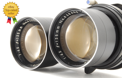 Blue Dot 【 EXC+5 】 MAMIYA Sekor 135mm F4.5 Lens TLR for C330