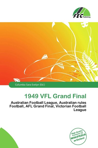 Columba Sara Evelyn | 1949 Vfl Grand Final | Taschenbuch | Englisch (2026)-image